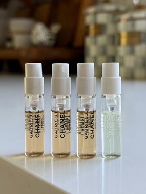 4 Chanel Samples - Gabrielle and Chance